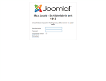 Tablet Screenshot of max-jacob.de
